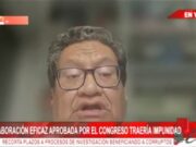 Constitucionalista Manuel Bermudez: Congreso intenta reducir la efectividad de la colaboración eficaz