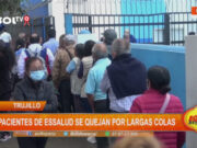 Trujillo: pacientes de EsSalud se quejan por largas colas