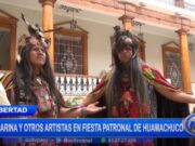 Agua Marina y otros artistas en fiesta patronal de Huamachuco