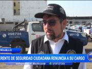 Himer Gómez Guerrero renuncia a su cargo de Gerente de Seguridad Ciudadana en Trujillo