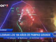 Huaraz: celebran los 166 años de Pampas Grande