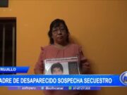 Madre de desaparecido sospecha secuestro