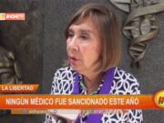 Trujillo: ningún médico fue sancionado este año