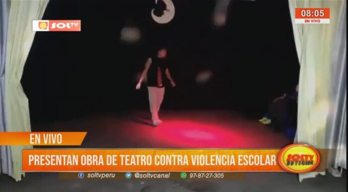 Obra Teatral Estudiantil Combate Violencia Escolar