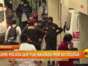 Trujillo: muere policía que fue baleado por su colega