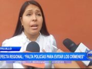 Crisis de Seguridad en Perú: Prefecta Denuncia Falta de Policías para Combatir Crímenes