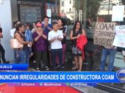 Moradores de Residencial Las Palmeras exigen agua potable y denuncian irregularidades de Constructora COAM