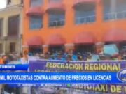 Taxistas de Tumbes Protestan Contra el Alza de Precios en Licencias y Documentación