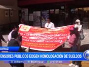 Defensores públicos en Huaraz exigen homologación de sueldos y mejores condiciones laborales