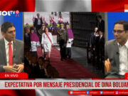 Expectativa del mensaje presidencial de Dina Boluarte