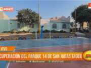 Recuperación del parque 14 de San Judas Tadeo