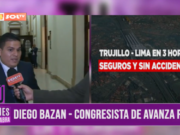 Congresista Diego Bazán Discute Futuro del Tren del Norte y Critica al Alcalde de Trujillo