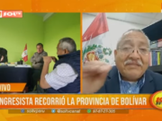Congresista destaca urgencia en atención a colegios colapsados en Bolívar