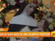 Trujillo: imagen de Santa Rosa de Lima saldrá de procesión