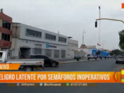 Semáforos inoperativos en Trujillo: peligro latente para vecinos