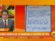 La Libertad: Rondas Campesinas de Pataz Prohíben Residencia a Extranjeros