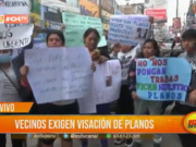 Vecinos de Nuevo Florencia en Trujillo exigen visación de planos por conflictos limítrofes