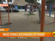 Trujillo: áreas verdes descuidadas en parque de urbanización Los Jazmines