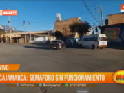 Cajamarca: semáforo recién instalado en óvalo no funciona y preocupa a vecinos