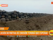 Trujillo enfrenta grave erosión: solución definitiva aún pendiente