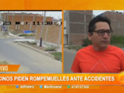 Trujillo: vecinos piden rompemuelles ante accidentes