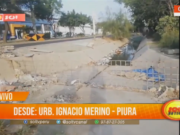 Piura urge acelerar trabajos en dren ante posible llegada del fenómeno El Niño