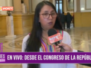 Congresista Ruth Luque discute derechos de pueblos indígenas y crisis política en Perú