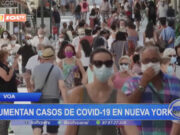 Nueva York: aumentan casos de covid-19