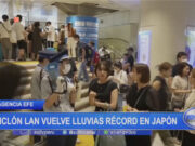 Japón: ciclón Lan vuelve lluvias récord