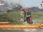 Avanzan gestiones para nueva compañía de bomberos en Huamachuco, La Libertad