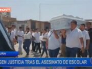 Piura: exigen justicia tras el asesinato de escolar