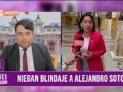 Congresista niega blindaje a Alejandro Soto