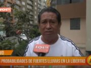 La Libertad: aumentan las probabilidades de fuertes lluvias en La Libertad