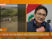 Trujillo: solo 200 mil soles destinó el Ministerio de Cultura para cuidados de Chan Chan