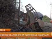 Trujillo: un herido deja accidente en carretera a Huanchaco