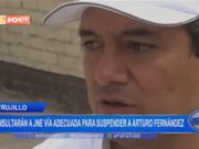 Trujillo: consultarán a JNE vía adecuada para suspender a Arturo Fernández