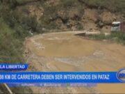 La Libertad: 498 km de carretera deben ser intervenidos en Pataz