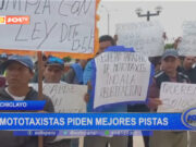 Chiclayo: mototaxistas piden mejores pistas