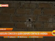 Trujillo: asegura conocer a quien disparó contra su vivienda