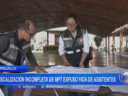Trujillo: fiscalización incompleta de MPT expuso vida de asistentes