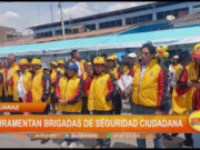 Huaraz: juramentan brigadas de Seguridad Ciudadana