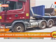 Chiclayo: operador de maquinaria fue presuntamente secuestrado