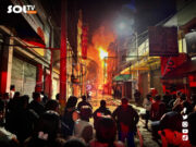 «Tacorita»: impactantes imágenes del incendio en el Emporio Comercial Albarricín