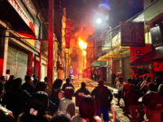 Incendio en Emporio Albarracín de Trujillo: Cinco edificios se ven afectados