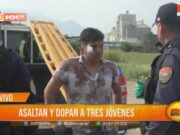 Trujillo: asaltan y dopan a tres jóvenes