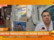 Trujillo: recomiendan vacuna bivalente ante nueva variante