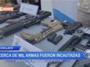 Lambayeque: cerca de mil armas fueron incautadas