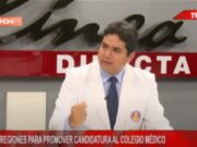 Pedro Riega visita regiones para promover candidatura al colegio médico