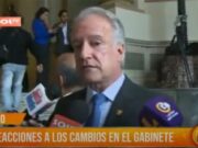 Nacional: reacciones a los cambios en el gabinete