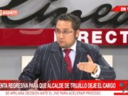 Cuenta regresiva para que alcalde de Trujillo deje el cargo